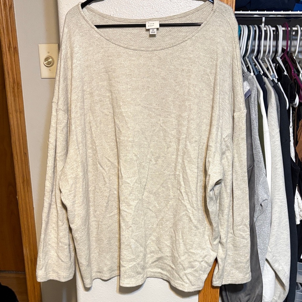 a new day Cream Sweater
